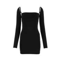 Rochii Alexander Wang Black Stretch Dress Femei