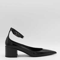 Pantofi cu toc Valentino Garavani Black Leather Pumps Femei