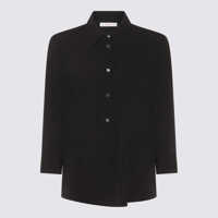 Camasi Glanshirt Black Shirt Femei