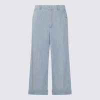 Pantaloni Valentino Garavani Light Blue Pants Barbati