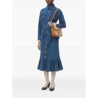 Fuste Valentino Garavani Dama - Fuste Valentino Garavani Valentino Garavani Blue Denim Cotton Skirt MEDIUM BLUE Femei (BM 17999472) - B-mall.ro