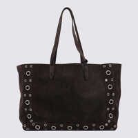 Genti de mana Valentino Garavani pentru Barbati - Genti de mana Valentino Garavani Valentino Garavani Dark Brown Jacquard Nellcote Totes Brown Barbati (BM 18000174) - B-mall.ro