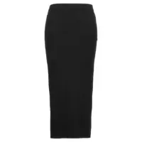 Fuste Alexander McQueen Ribbed Midi Skirt Femei