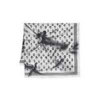 Esarfe Alexander McQueen Black And White Modal Scarf Barbati