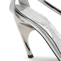 Pantofi cu toc Alexander McQueen Dama - Pantofi cu toc Alexander McQueen Alexander McQueen Sandals SILVER Femei (BM 18001005) - B-mall.ro