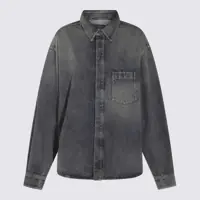 Camasi Balenciaga Grey Cotton Shirt Femei