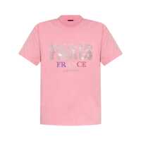 Tricouri Balenciaga Pink Cotton T-Shirt Femei