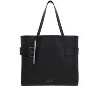 Genti de mana Alexander McQueen T-Bar Leather Tote Bag Femei