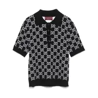 Tricouri Polo Gucci Gg Supreme Wool Polo Shirt Femei