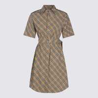 Rochii Burberry Burberry Beige Cotton Dress