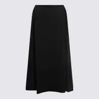 Fuste Balenciaga Black Cotton Skirt Femei