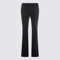 Pantaloni casual Alexander McQueen Dama - Pantaloni casual Alexander McQueen Alexander McQueen Black Viscose Pants Black Femei (BM 18002703) - B-mall.ro