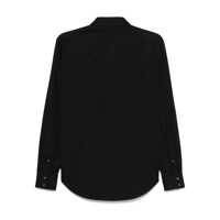 Camasi Alexander McQueen pentru Barbati - Camasi Alexander McQueen Alexander McQueen Black Cotton Shirt Black Barbati (BM 18002739) - B-mall.ro