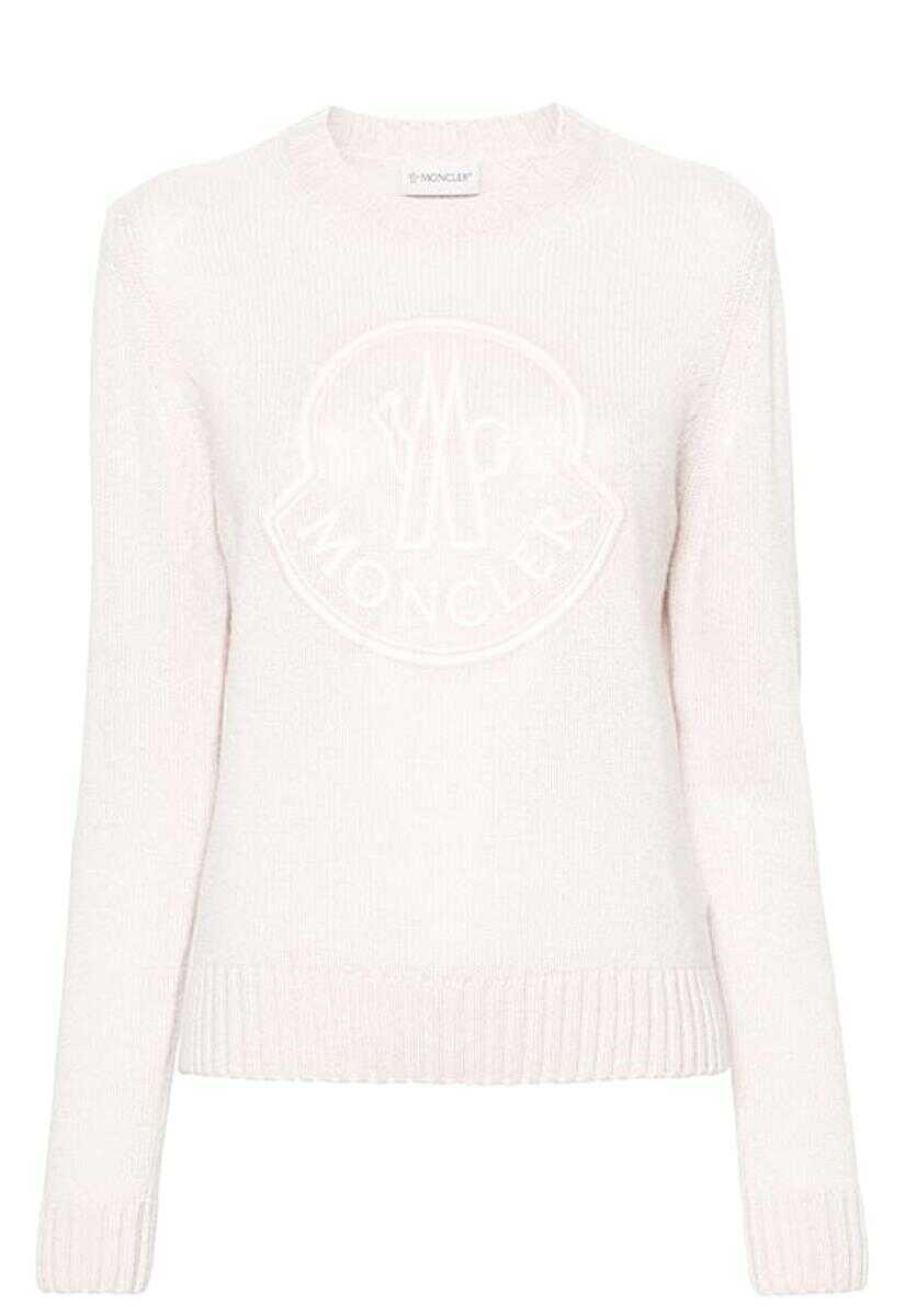 Pulovere Moncler MONCLER Sweaters White Femei (BM 18003606) 1