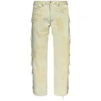 Blugi Diesel Beige Cotton Denim Jeans Barbati
