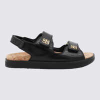 Pantofi cu toc Givenchy Black Sandals Femei