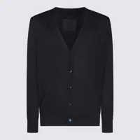 Pulovere Givenchy Navy Cotton Knitwear Barbati