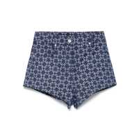 Pantaloni casual Givenchy Denim Cotton Shorts Femei