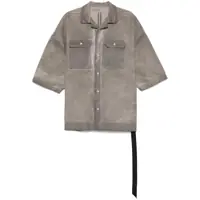 Geci Rick Owens Drkshdw Brown Magnum Tommy Casual Jacket Barbati