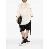 Pantaloni Rick Owens pentru Barbati - Pantaloni Rick Owens Rick Owens Drkshdw Black Tone Pods Cotton Shorts Black Barbati (BM 18005898) - B-mall.ro