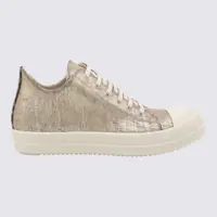 Sneakers Rick Owens Drkshdw Gold Hollywood Low Sneakers Barbati