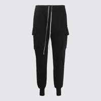 Pantaloni Rick Owens Drkshdw Black Cotton Mastodon Cut Pants Barbati