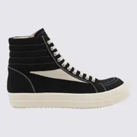Sneakers Rick Owens Drkshdw Black High Vintage Sneakers Barbati