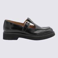 Pantofi Church'S Black Leather Formal Shoes Femei
