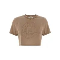 Tricouri Fendi 3D 'Fendi Roma' T-Shirt Femei