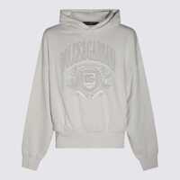 Pulovere Dolce & Gabbana Cream Cotton Sweatshirt Barbati