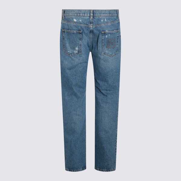 Blugi Dolce & Gabbana Dolce & Gabbana Blue Cotton Denim Jeans BLUE Barbati (BM 18007350) 2