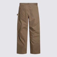 Pantaloni Golden Goose pentru Barbati - Pantaloni Golden Goose Golden Goose Brown Cotton Pants Beige Barbati (BM 18007404) - B-mall.ro