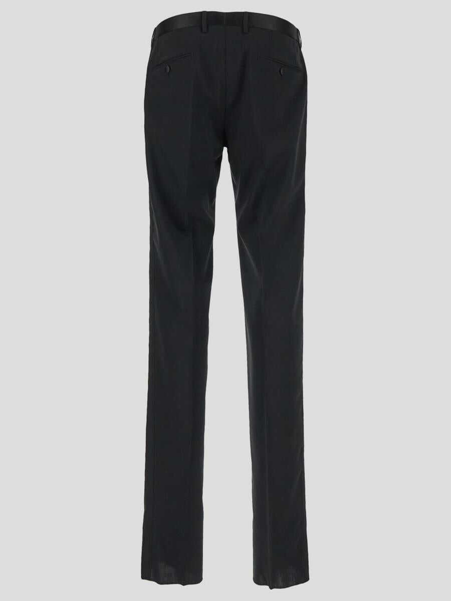 Pantaloni Dolce & Gabbana Dolce & Gabbana Trousers Black Barbati (BM 18007536) 2