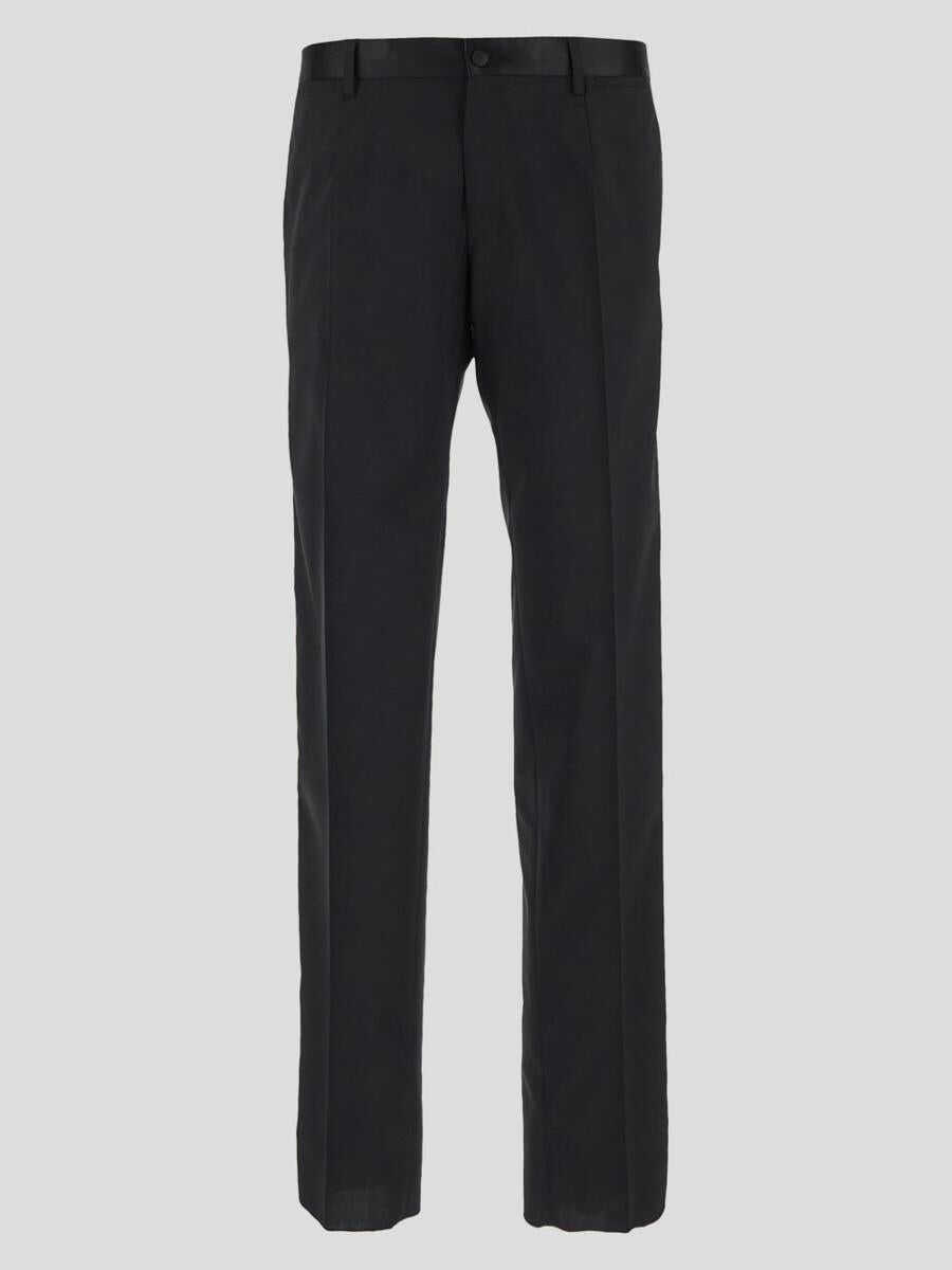 Pantaloni Dolce & Gabbana Dolce & Gabbana Trousers Black Barbati (BM 18007536) 1