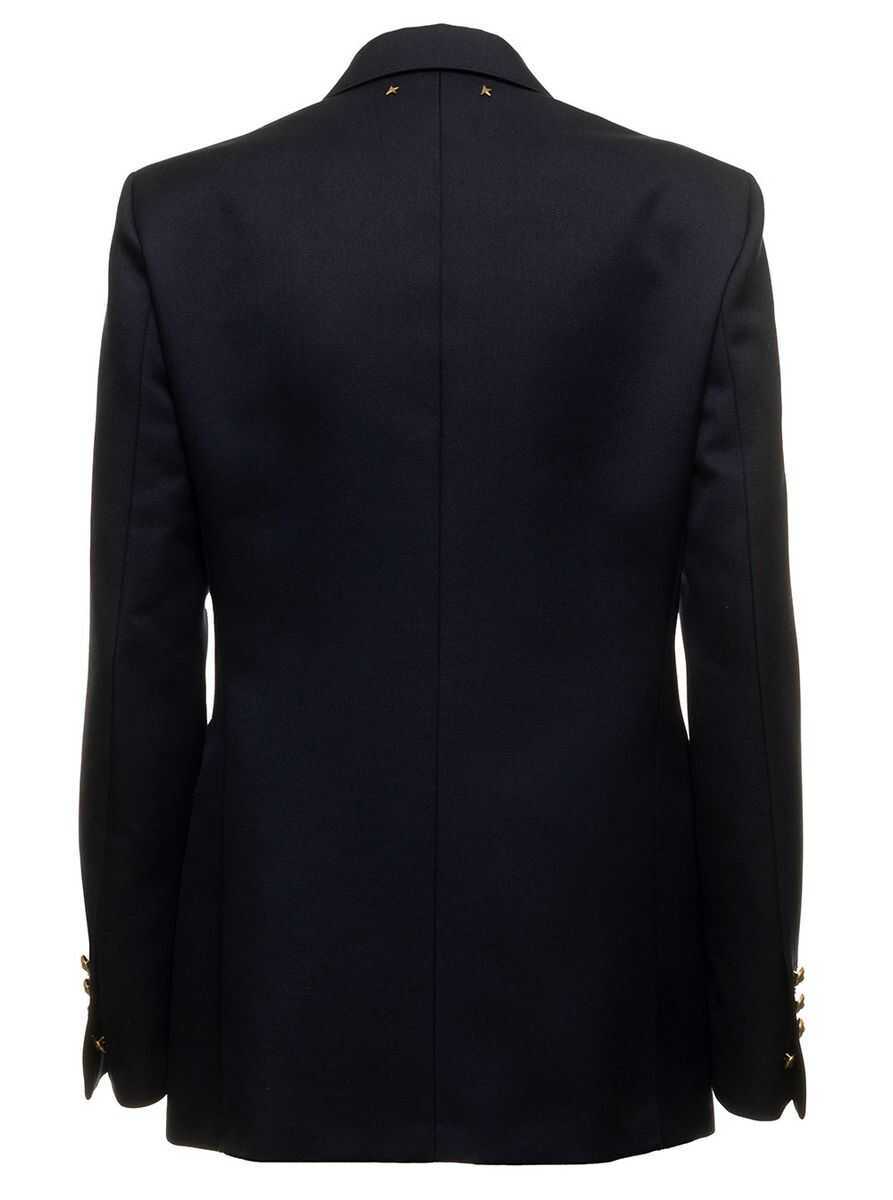 Sacouri Golden Goose Golden Goose Dark Blue Blazer BLUE Femei (BM 18007596) 2