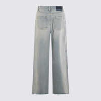 Blugi Golden Goose Dama - Blugi Golden Goose Golden Goose Blue Cotton Denim Jeans CLOUD BLUE Femei (BM 18007614) - B-mall.ro