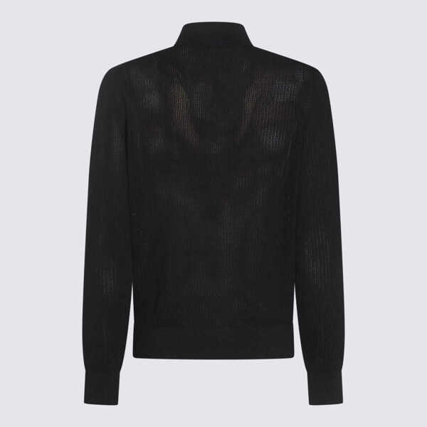Camasi Dolce & Gabbana Dolce & Gabbana Black Cotton Shirt Black Barbati (BM 18007647) 2