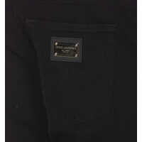 Blugi Dolce & Gabbana pentru Barbati - Blugi Dolce & Gabbana Dolce & Gabbana Black Cotton Blend Essentials Jeans Black Barbati (BM 18007650) - B-mall.ro