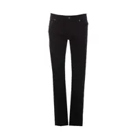 Blugi Dolce & Gabbana Black Cotton Blend Essentials Jeans Barbati