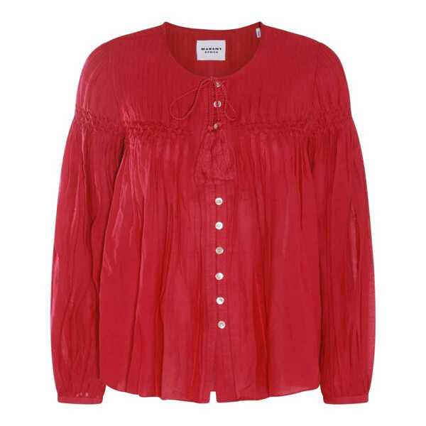 Camasi Isabel Marant Isabel Marant toile Fucsia Cotton Shirt PURPLE Femei (BM 18007827) 1