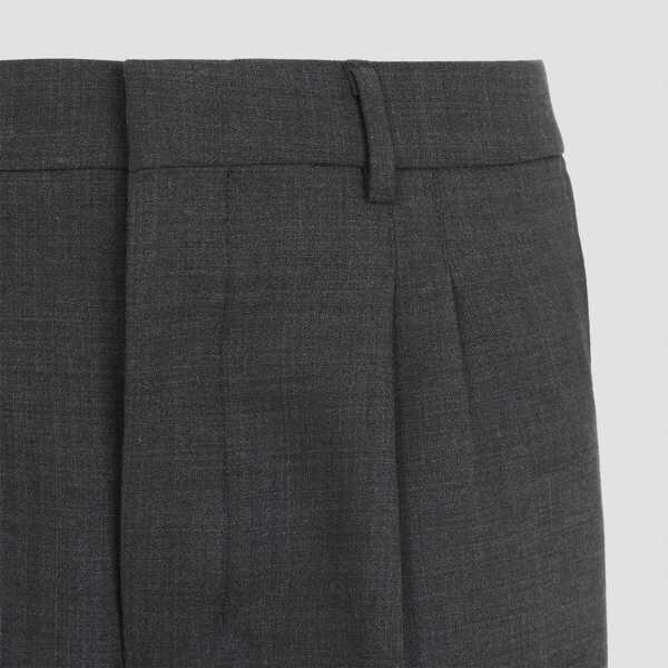Pantaloni AMI Paris AMI Paris Grey Wool Pants GREY Barbati (BM 18007953) 3
