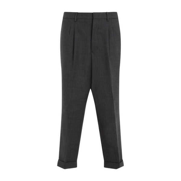 Pantaloni AMI Paris AMI Paris Grey Wool Pants GREY Barbati (BM 18007953) 4