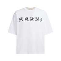 Tricouri Marni Logo T-Shirt Barbati