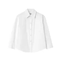 Camasi Jil Sander White Cotton Shirt Femei