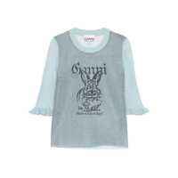 Pulovere Ganni Bunny Crewneck Top Femei
