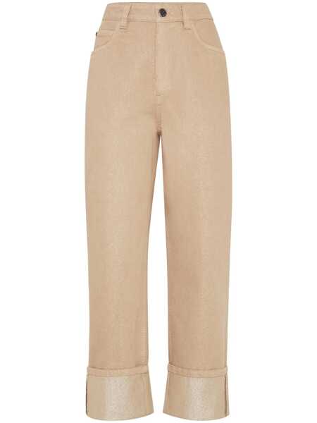Pantaloni casual Brunello Cucinelli Brunello Cucinelli Pants C8690 Femei (BM 18009015) 1