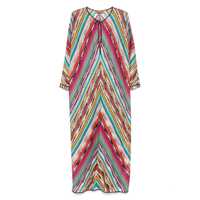 Costume de baie Missoni Striped Long Kaftan Femei
