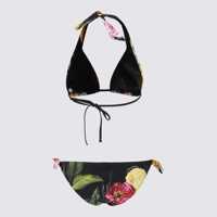 Costume de baie Dolce & Gabbana Dama - Costume de baie Dolce & Gabbana Dolce & Gabbana White, Yellow And Rose Bikini Set PEONIE F.DO NERO Femei (BM 18009471) - B-mall.ro