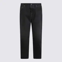 Blugi Off-White Black Cotton Denim Jeans Barbati