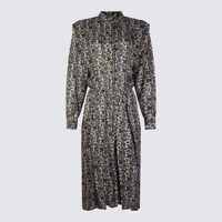 Rochii Isabel Marant Multicolour Viscose And Silk Blend Floral Dress Femei